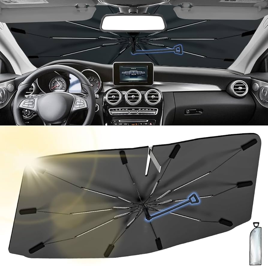 Universal Car Windshield Umbrella Sun Shade